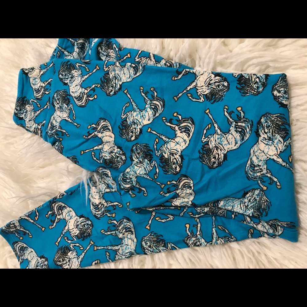 LuLaRoe Horse legging OS